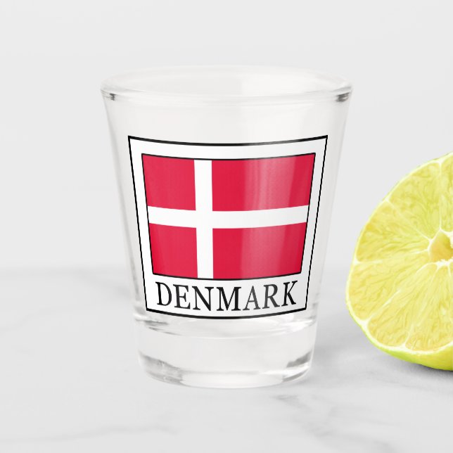 Dänemark Schnapsglas (Vorderseite)