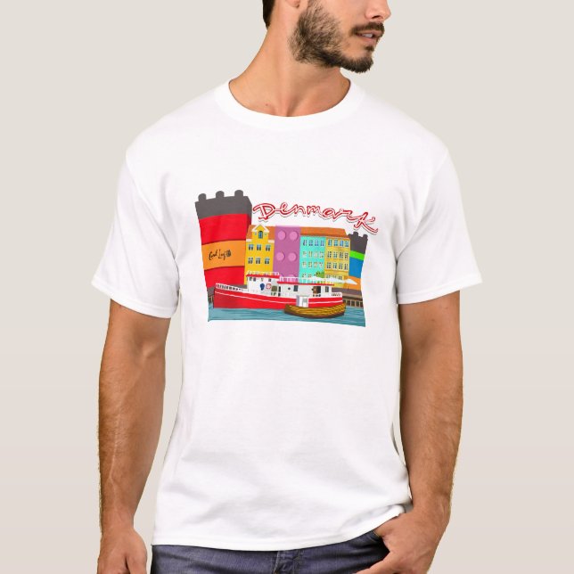 Dänemark Shirt (Vorderseite)