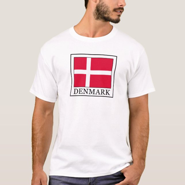 Dänemark Shirt (Vorderseite)
