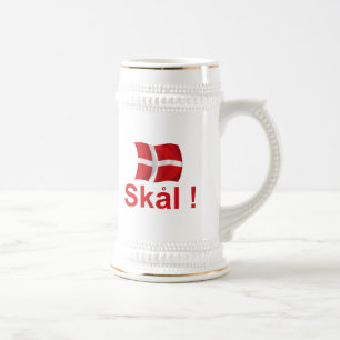 Dänemark Skal! Bierglas