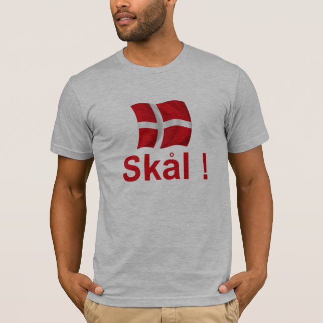 Dänemark Skal! T-Shirt (Vorderseite)