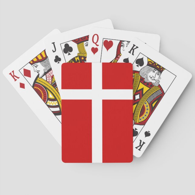 Dänemark Spielkarten (Rückseite)