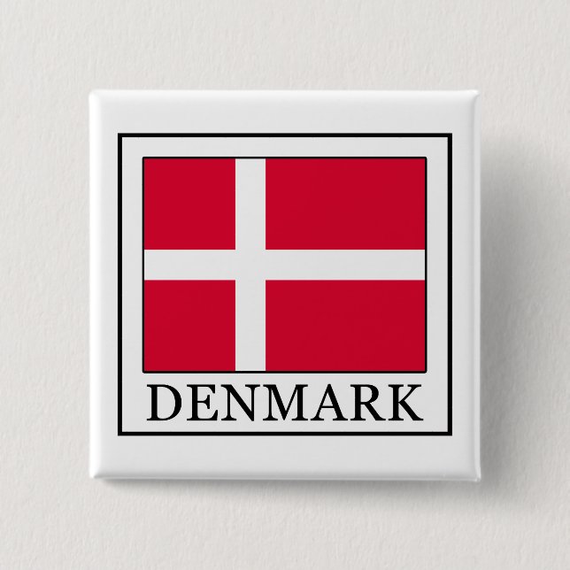 Dänemark-Taste Button (Vorderseite)