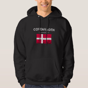 Dänemark Trip Dannebrog Flag Danish Kobe Hoodie