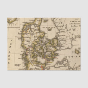Dänemark und Island 2 Seidenpapier