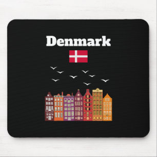 Dänemark Urlaub Liebhaber Reise Souvenir Dänische Mousepad