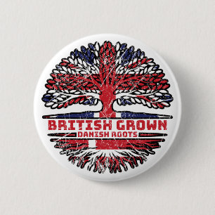 Dänemark Vereinigtes Königreich British Tree Button