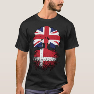 Dänemark Vereinigtes Königreich Dänemark Großbrita T-Shirt