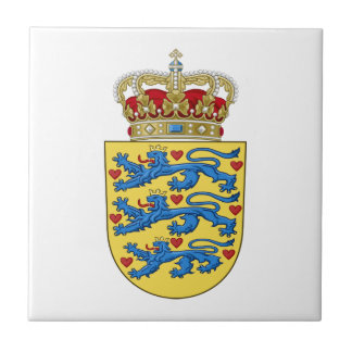 Dänemark-Wappen Fliese