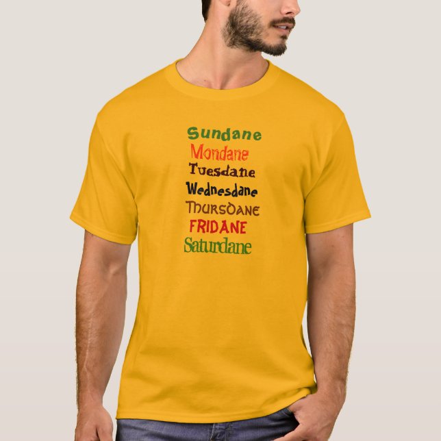 Dänen der Woche - haben Sie eine Deutsche Dogge T-Shirt (Vorderseite)