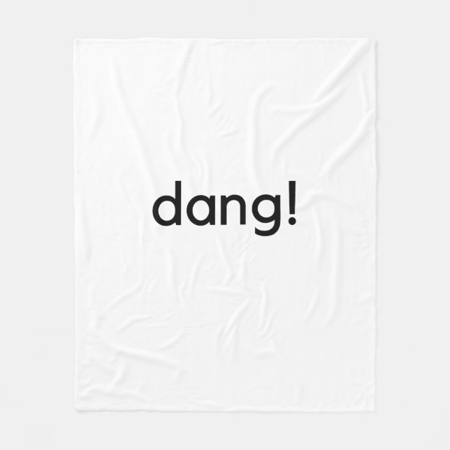 Dang! Fleecedecke (Vorderseite)