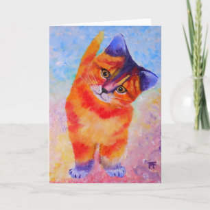 Dang!  Grußkarte Karte