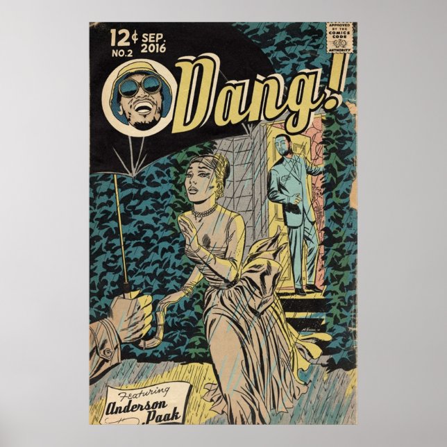 Dang Hip Hop Comic Buchkunst Poster (Vorne)