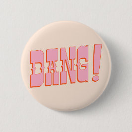 DANG! (Western Saloon Schriftart, Retro Mod-Farben Button