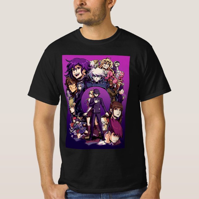 Danganronpa glücklich T-Shirt (Vorderseite)