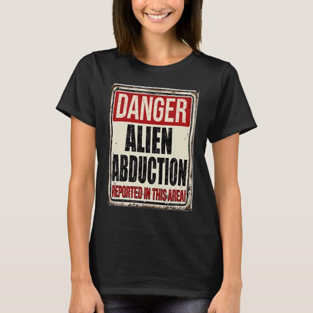 Danger Aliens Graphic T-Shirt (Vorderseite)