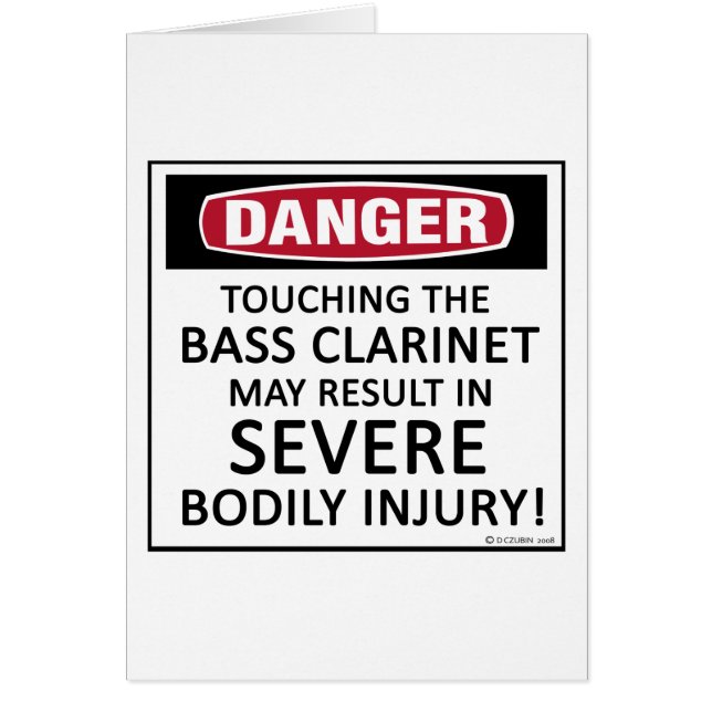 Danger Bass Clarinet (Devant)