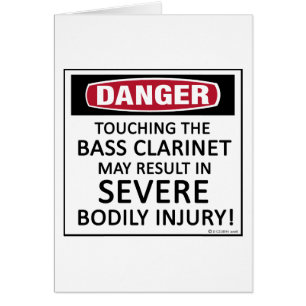 Danger Bass Klarinette