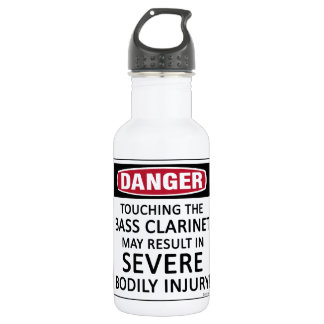 Danger Bass Klarinette Trinkflasche