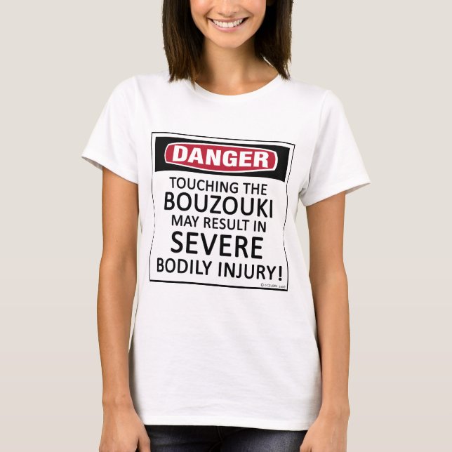Danger Bouzouki T-Shirt (Vorderseite)