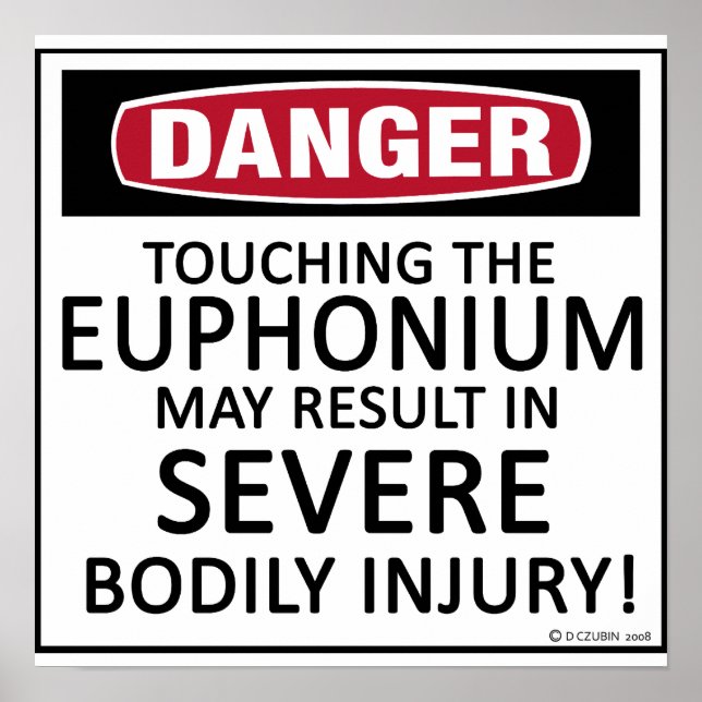 Danger Euphonium Poster (Vorne)