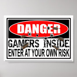 Danger Gamers Inside Poster