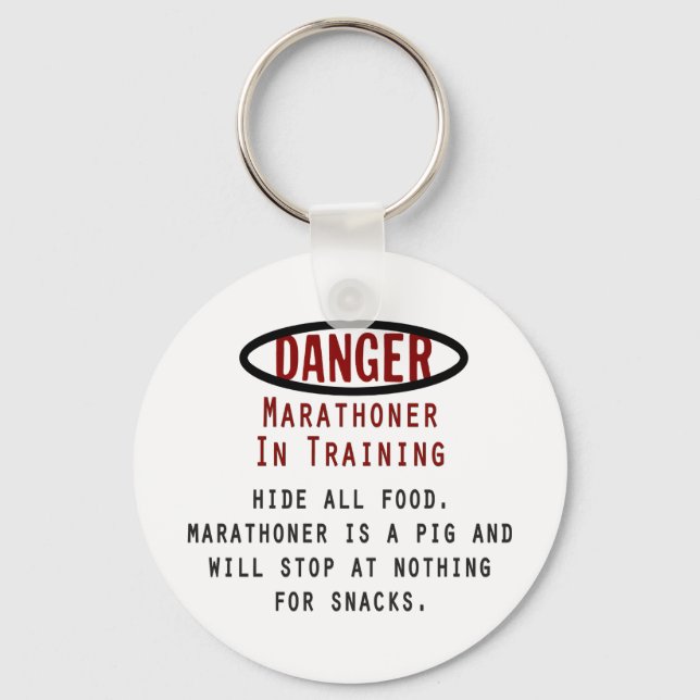 Danger Marathoner Schlüsselanhänger (Vorderseite)