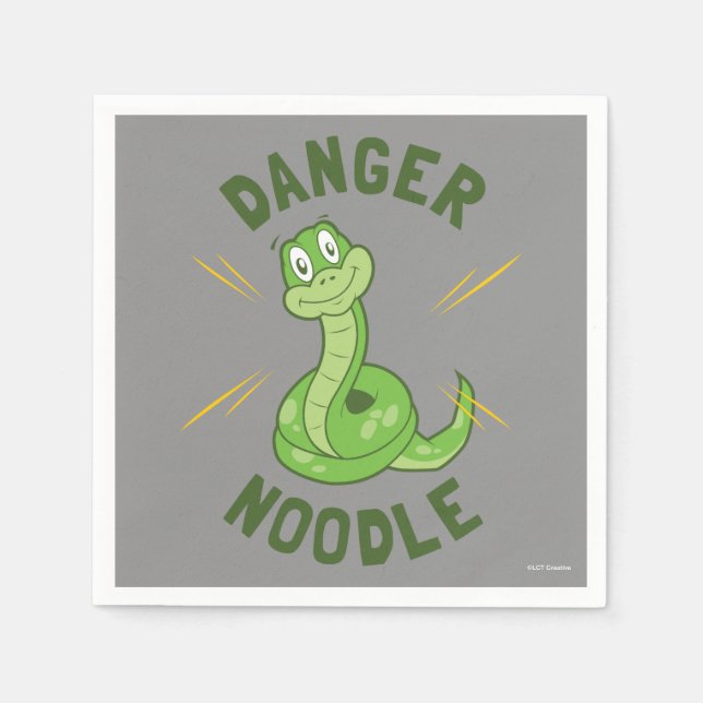 Danger Noodle Serviette (Vorderseite)