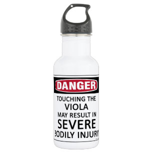 Danger Viola Edelstahlflasche