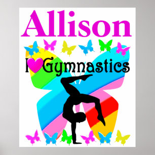 DANGEREUX PERSONNALISÉ J'AIME LES POSTERS DE GYMNA