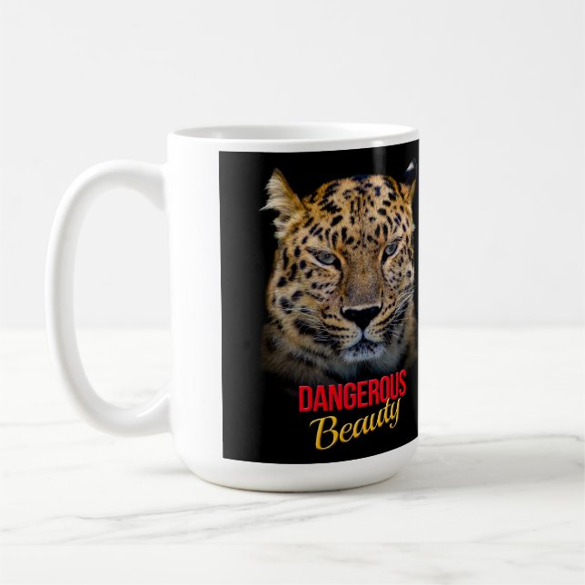 Dangerous Beauty - Leopard Mug Kaffeetasse (Links)