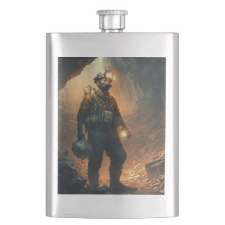 Dangerous Mines Flachmann