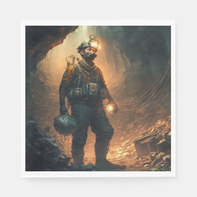 Dangerous Mines Serviette (Vorderseite)