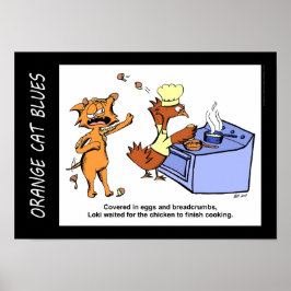 "Dangling Pawticiple" Comic Strip Poster