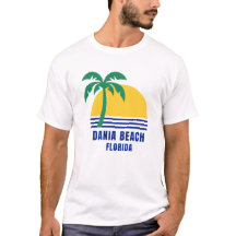 Dania Beach Florida T-Shirt für Männer