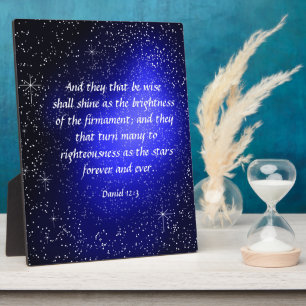 Daniel 12:3 Plaque Fotoplatte