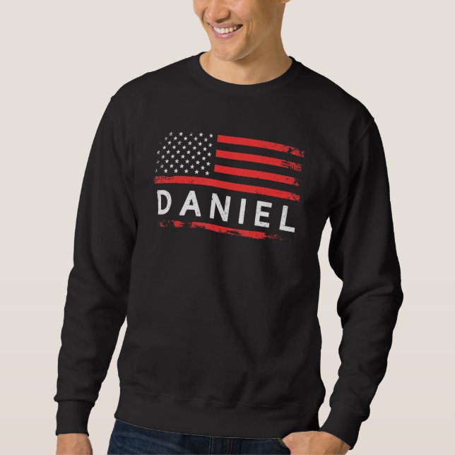 Daniel American Flag für Daniel Sweatshirt (Vorderseite)