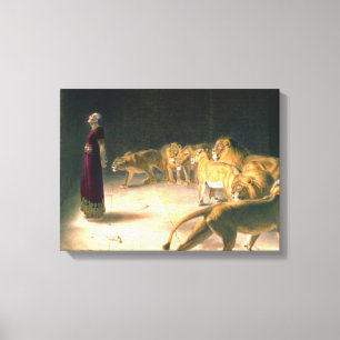 Daniel Answer To King In Lions Den Briton Riviere Leinwanddruck