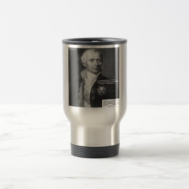 Daniel Bernoulli True Physical Quotierungen - Gesc Reisebecher (Mittel)