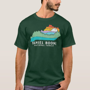 Daniel Boone Forest Kentucky Outdoors Staat Natur T-Shirt