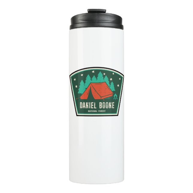 Daniel Boone National Forest Camping Thermosbecher (Vorderseite)