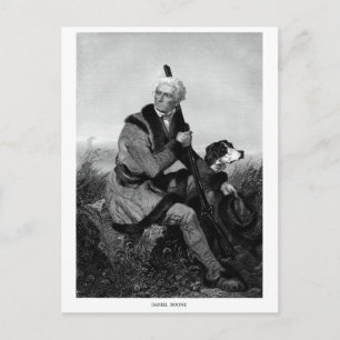 Daniel Boone Postkarte