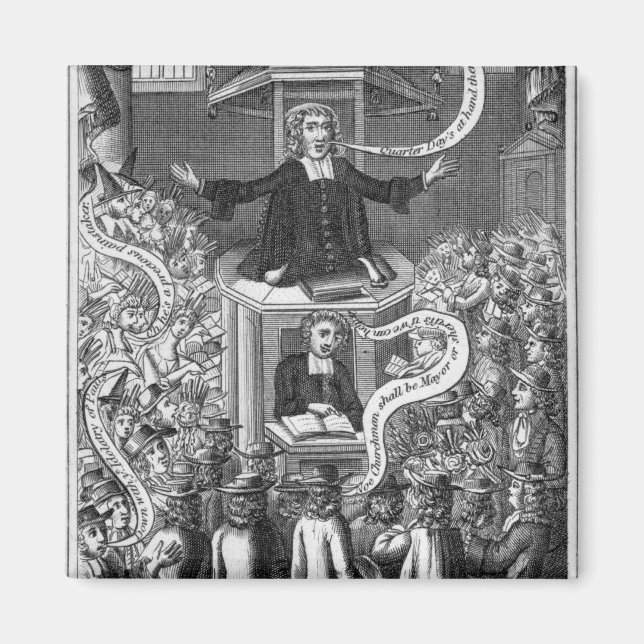 Daniel Burgess, Illustration von "Portraits Magnet (Vorne)
