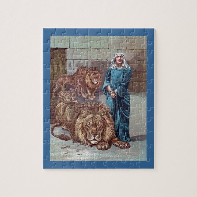 Daniel dans le puzzle de repaire de lions (Vertical)