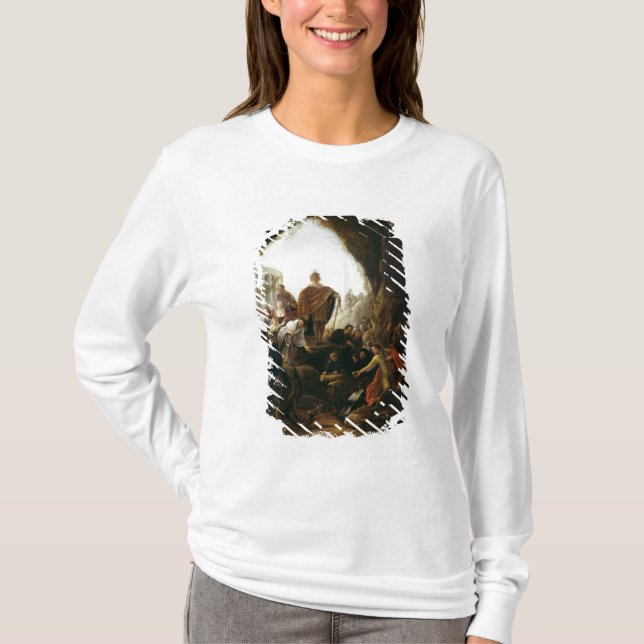 Daniel, der den Drachen von Baal tötet T-Shirt (Vorderseite)