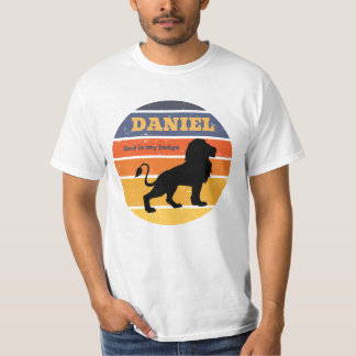 Daniel God is my Judge Vintag Retro Sunset T-Shirt