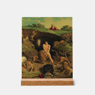 Daniel in den Lions' Den Acrylschild