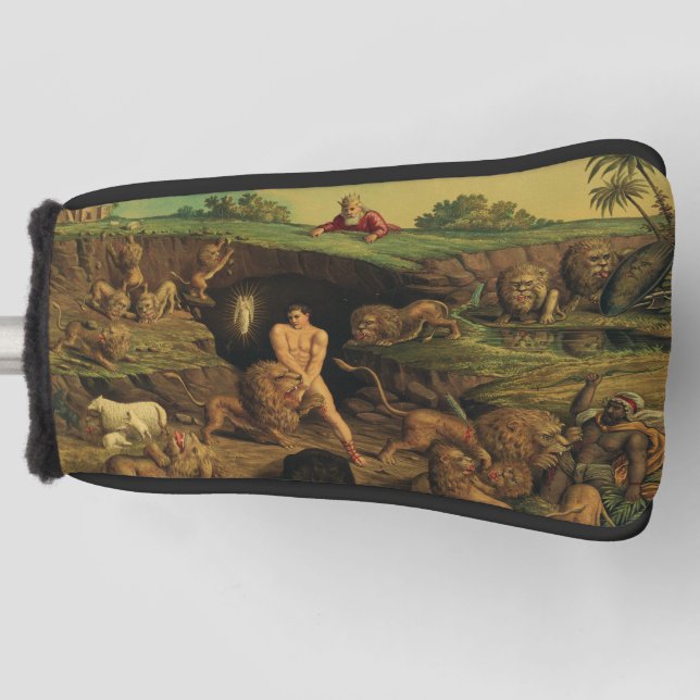 Daniel in den Lions' Den Golf Headcover (Vorderseite)