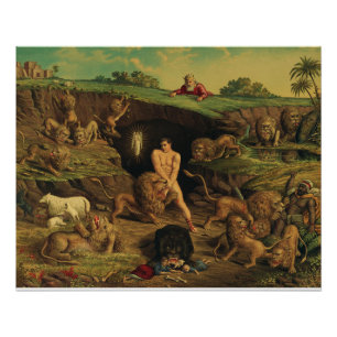 Daniel in den Lions' Den Poster