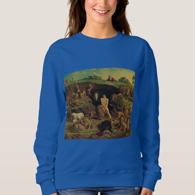 Daniel in den Lions' Den Sweatshirt (Vorderseite)